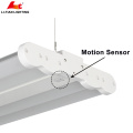 Alto rendimiento ETL colgante lineal alta lámpara de la bahía 0-10v oscurecimiento 200w 400w led highbay lineal industrial